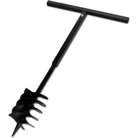 vidaXL 180mm Ground Drill with Handle Auger