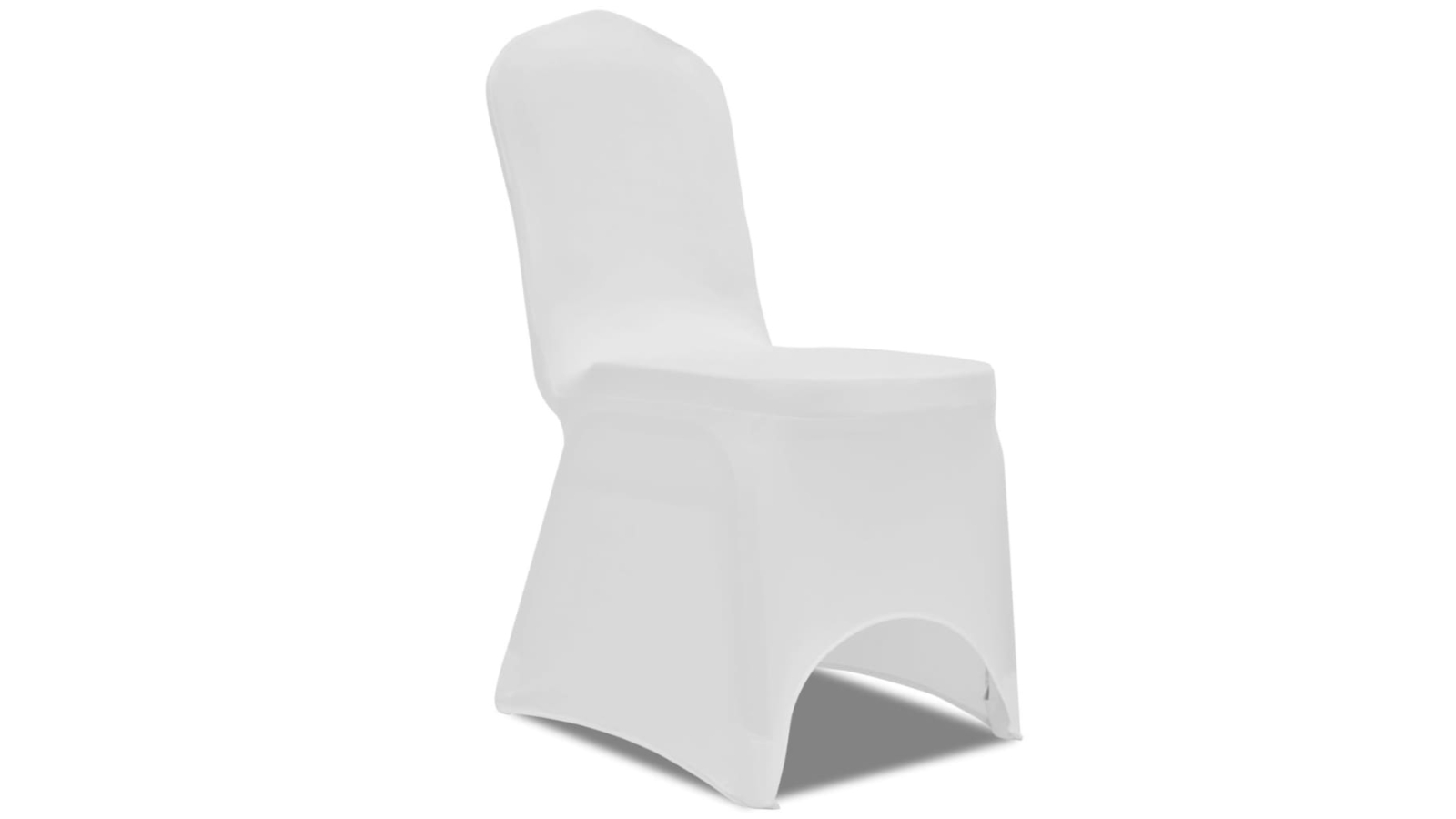vidaXL 50 Piece Stretch White Chair Cover