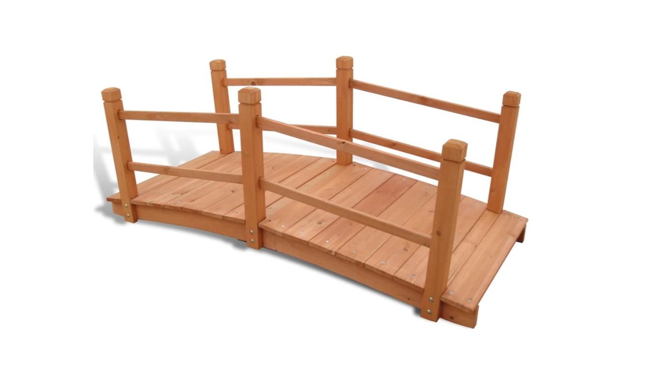 vidaXL Garden Bridge - 140 x 60 x 56 cm