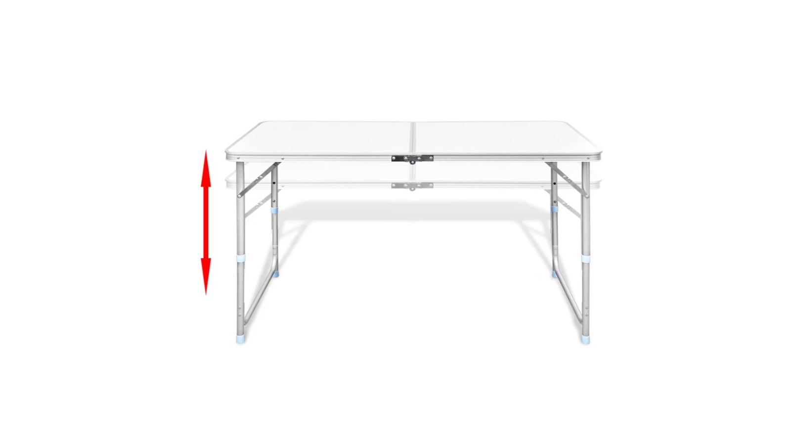 NNEVL Aluminium Foldable Camping Table 120 x 60cm Harvey Norman
