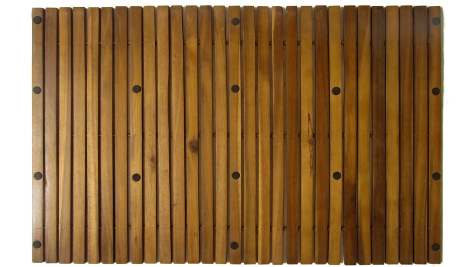 vidaXL 3 Piece Acacia Bath Mat 80 x 50cm Harvey Norman