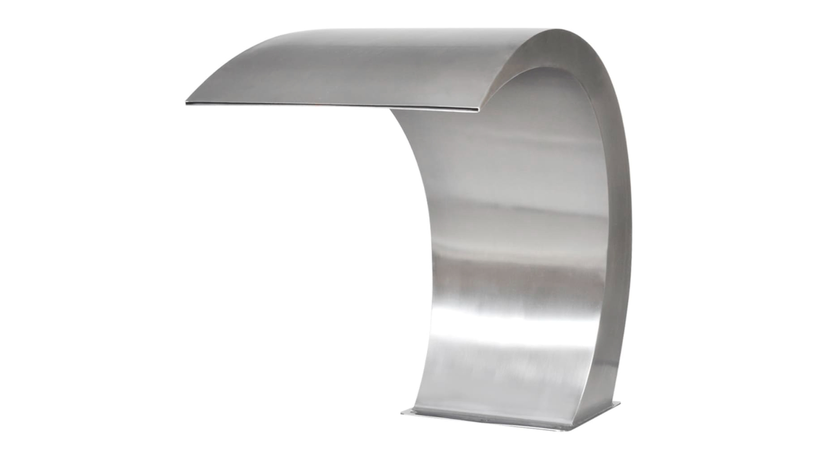 vidaXL Stainless Garden Waterfall Pool Fountain