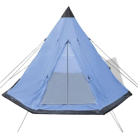 vidaXL 4-person Tent - Blue