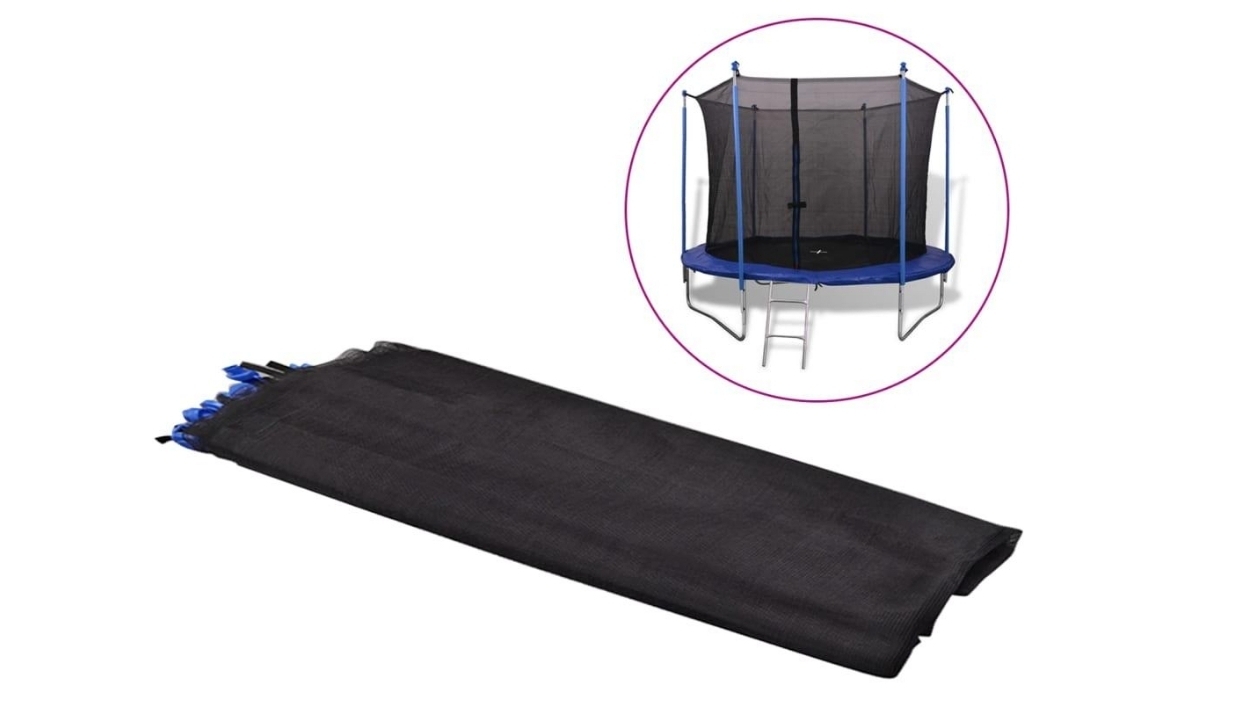 vidaXL Safety Net for Round Trampoline - 4.57 metre