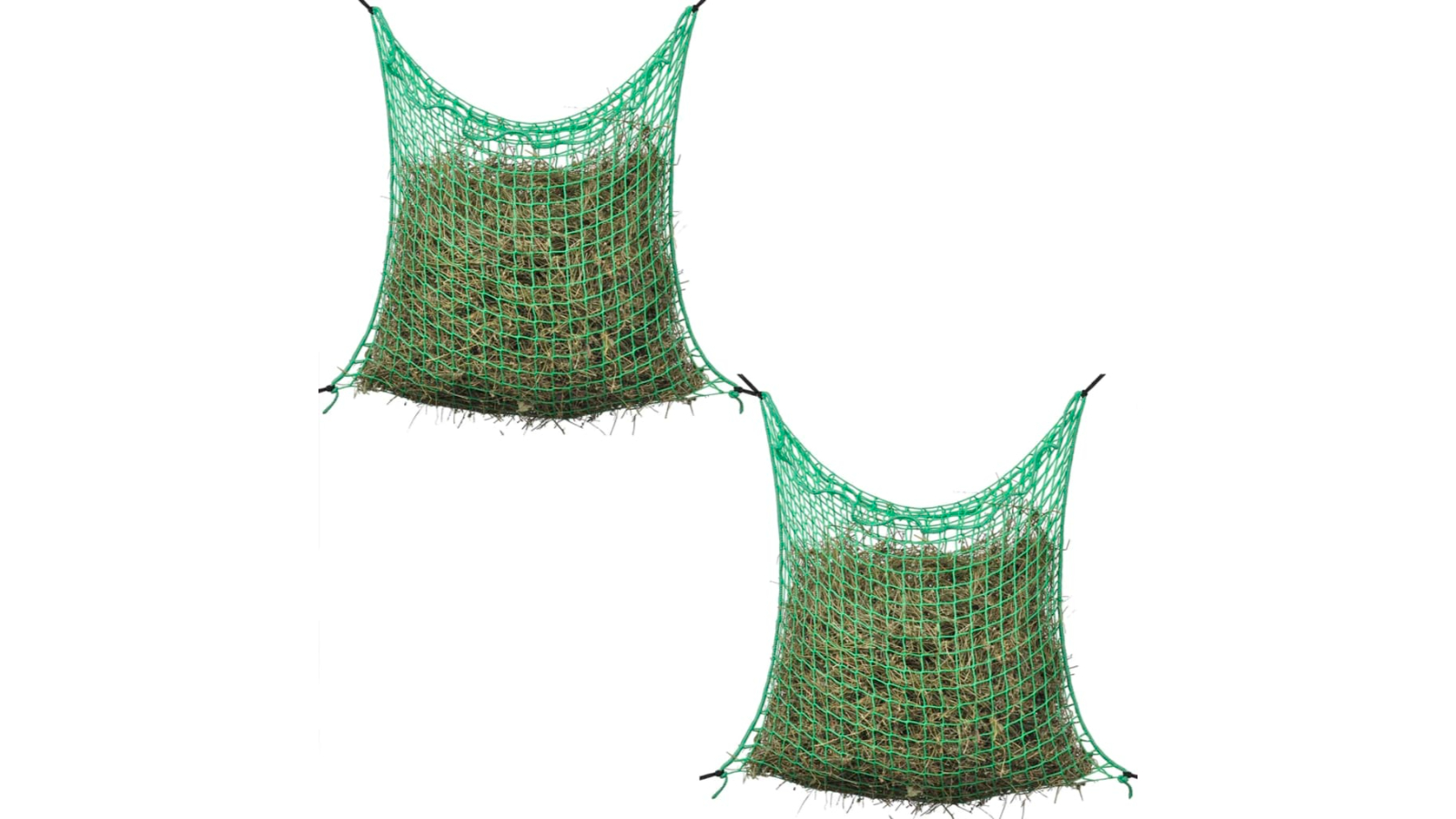 vidaXL 2 Piece Polypropylene Square Hay Net - 0.9 x 1metre