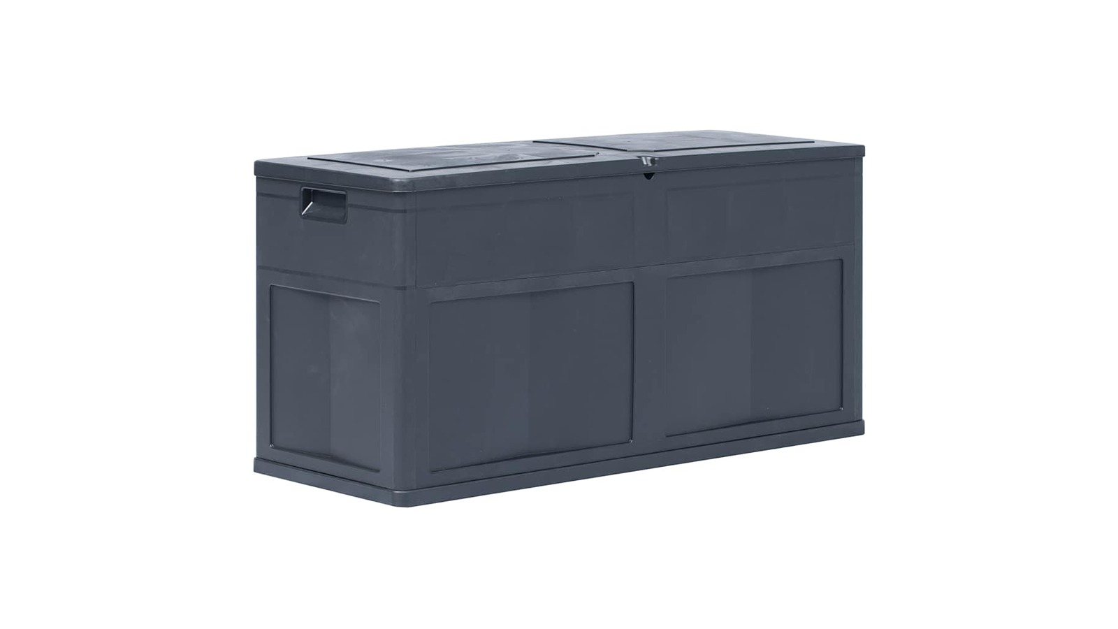 vidaXL Black 320 Litre Garden Storage Box
