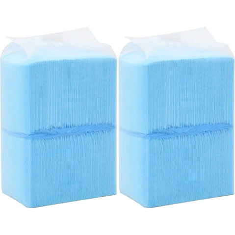 vidaXL 45x33cm 200-Piece Non Woven Fabric Pet Training Pads