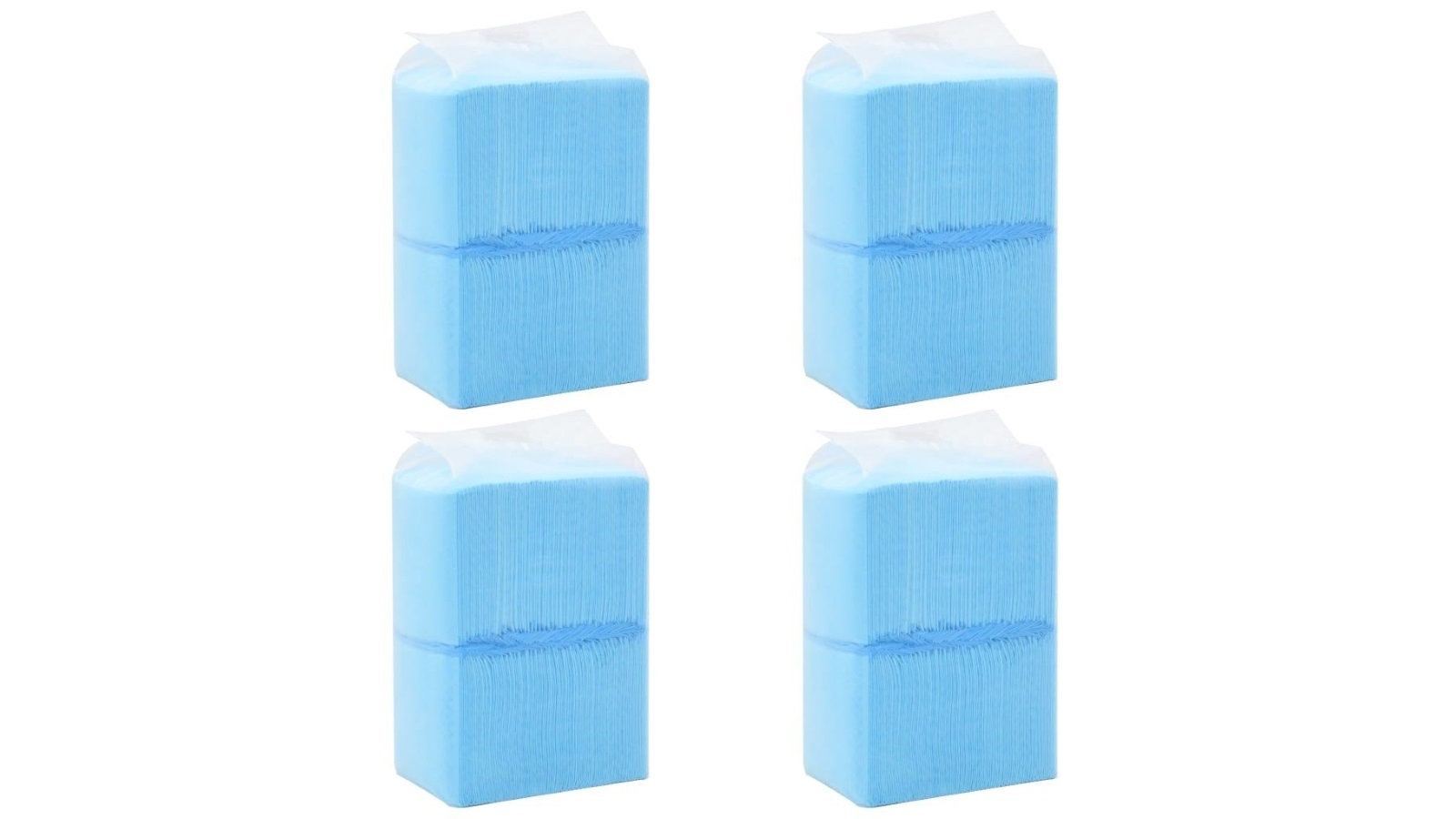 vidaXL 45x33cm 400-Piece Non Woven Fabric Pet Training Pads
