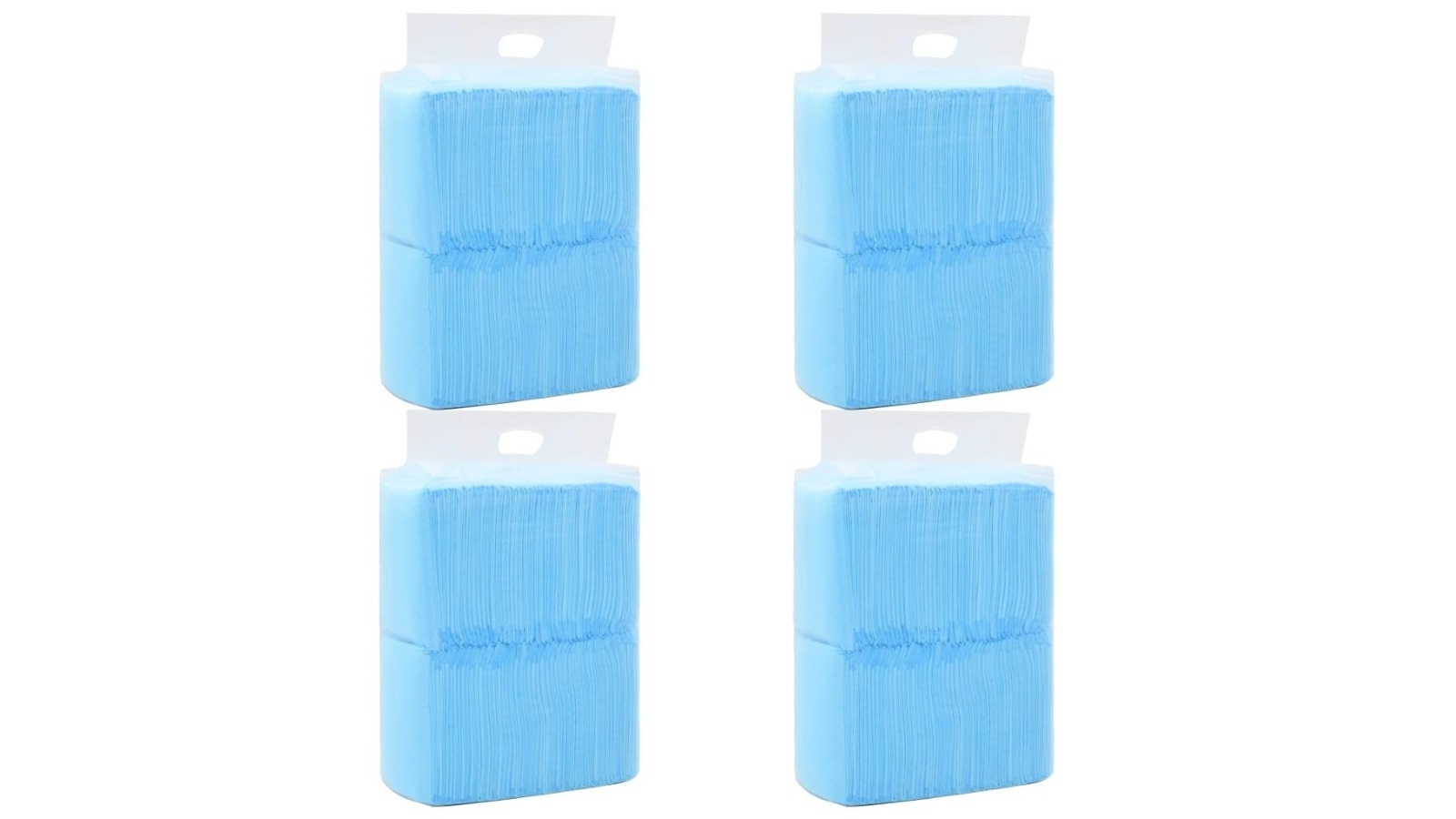vidaXL 60x45cm 400-Piece Non Woven Fabric Pet Training Pads
