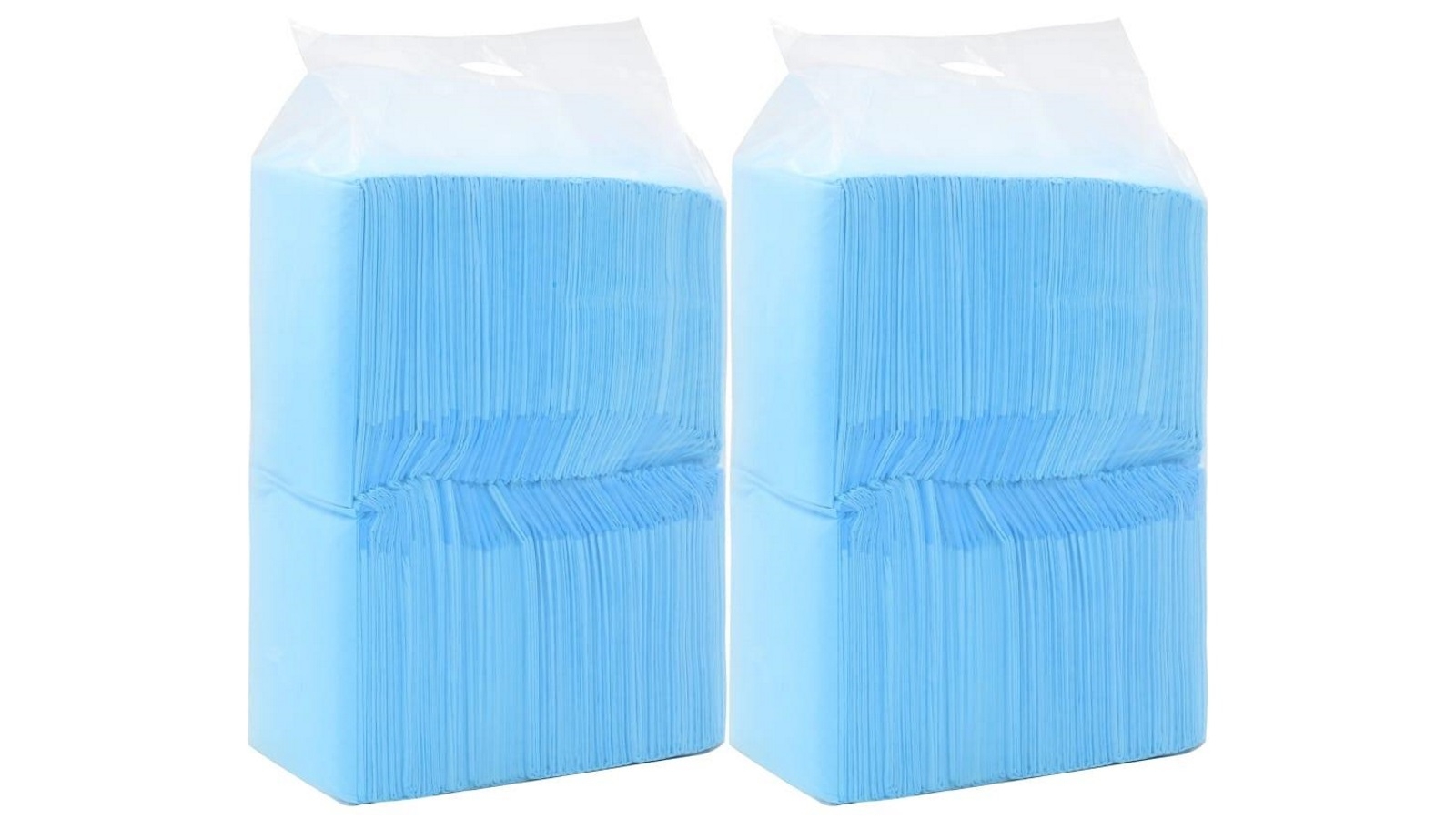vidaXL 90x60cm 200-Piece Non Woven Fabric Pet Training Pads