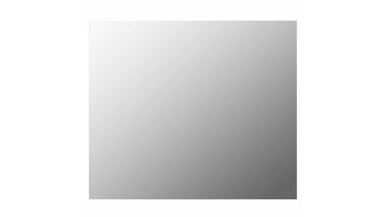 vidaXL Glass 70 x 50cm Frameless Mirror 