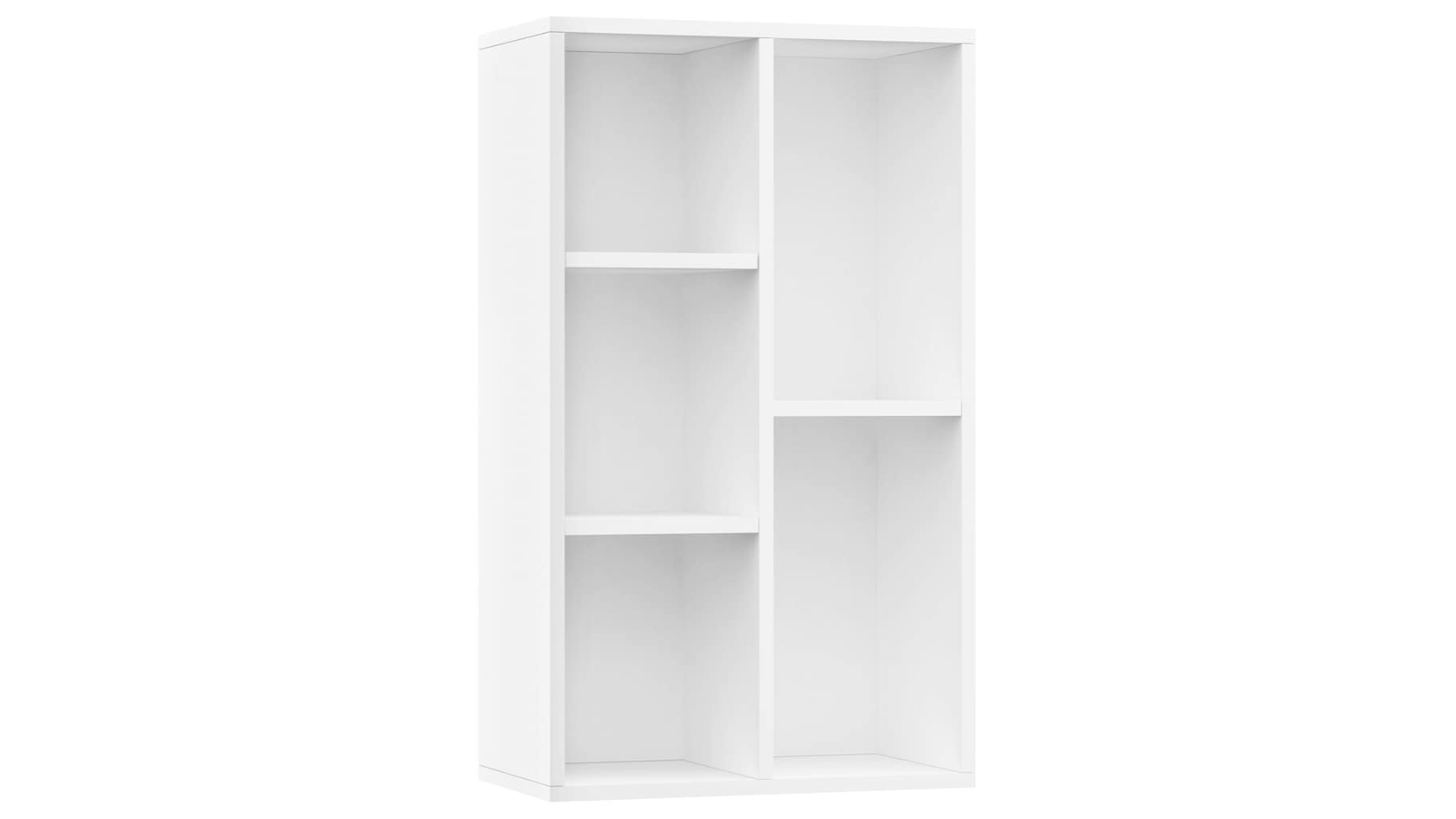 vidaXL White Engineered Wood 50 x 25 x 80cm Book Cabinet/Sideboard 
