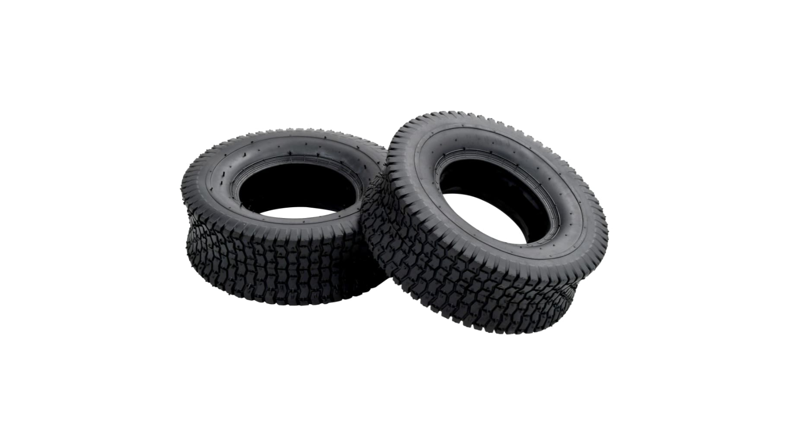 vidaXL 2 Piece Rubber 13x5.00-6 4PR Wheelbarrow Tyre