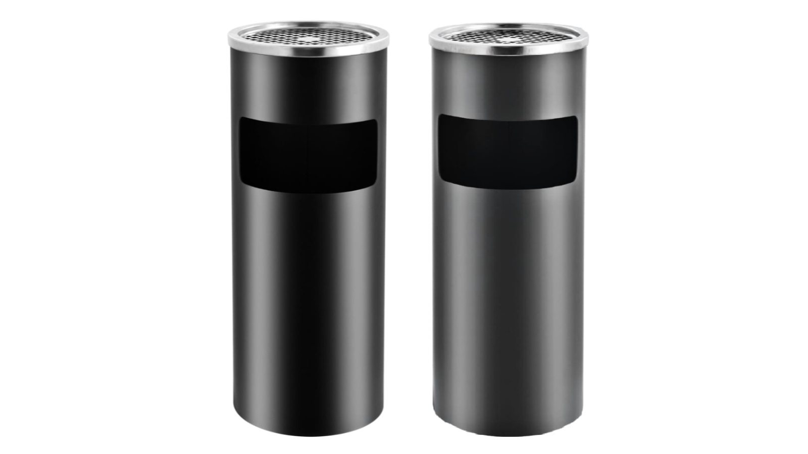 vidaXL Ashtray Dustbin Hotel 30Litre Steel