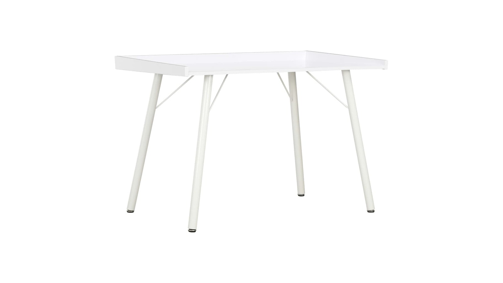 vidaXL White 90 x 50 x 79cm Desk
