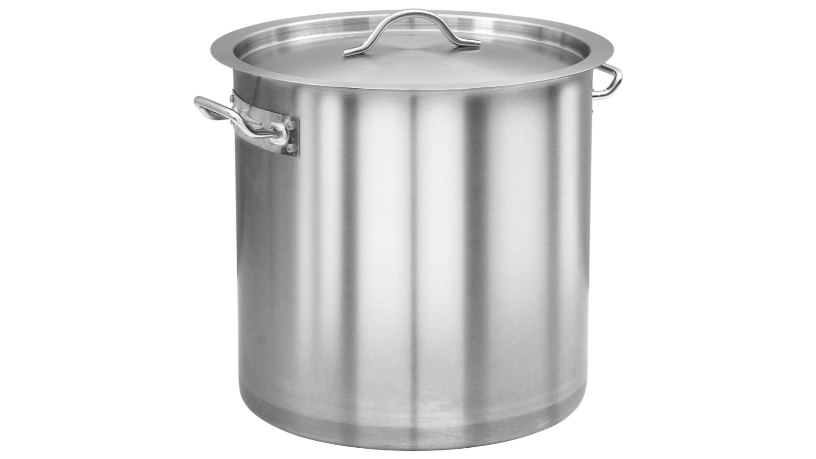 vidaXL 26 Litre Stainless Steel Stock Pot - 32 x 32cm