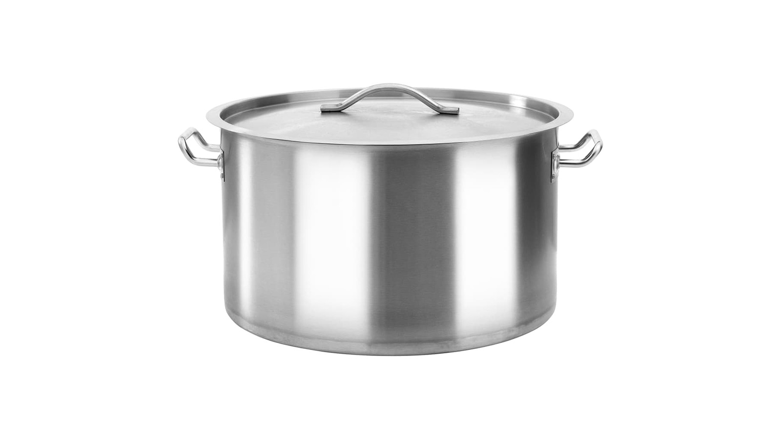 vidaXL Stainless Steel 58 Litre 50 x 30cm Stock Pot