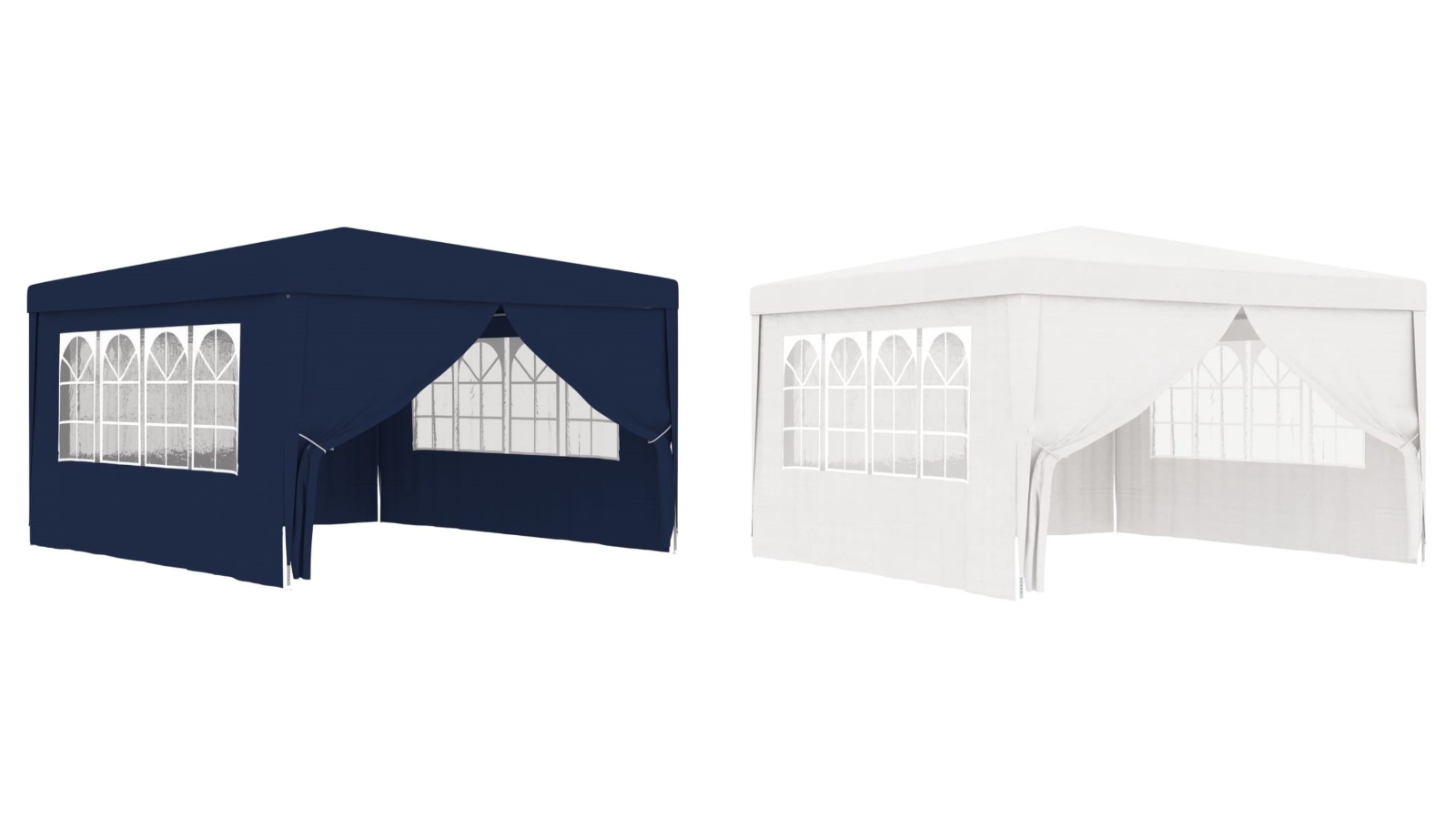 vidaXL 4 x 4 Metre Professional Party Tent with Side Walls