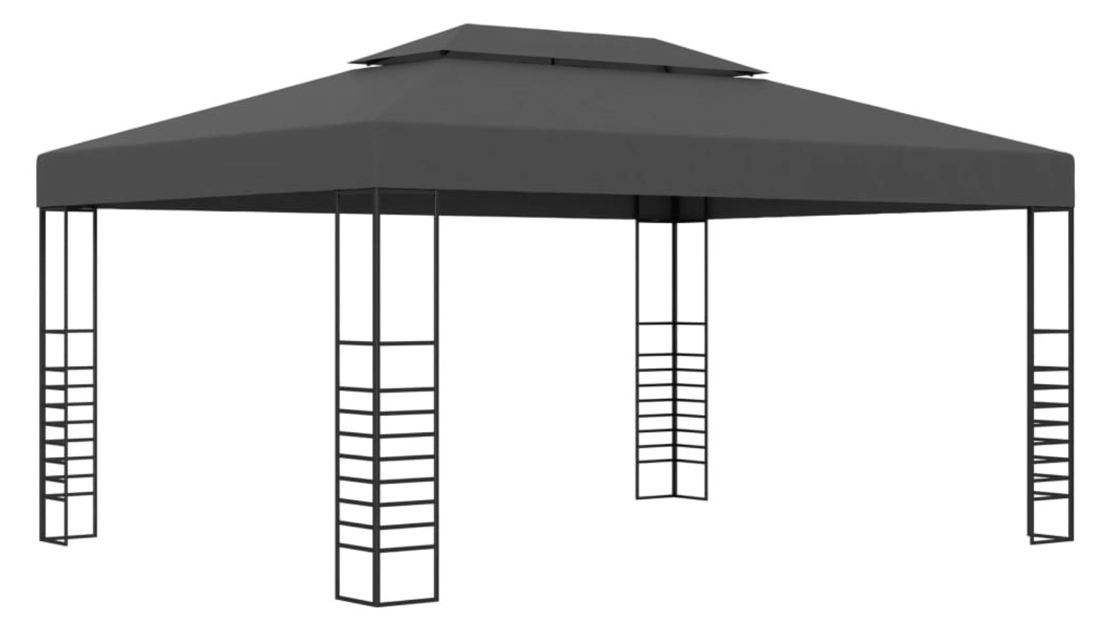 vidaXL 3 x 3 Metre Gazebo - Anthracite