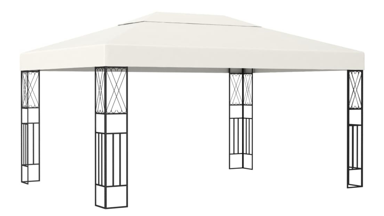 vidaXL 3 x 4 Metre Gazebo Fabric - Cream