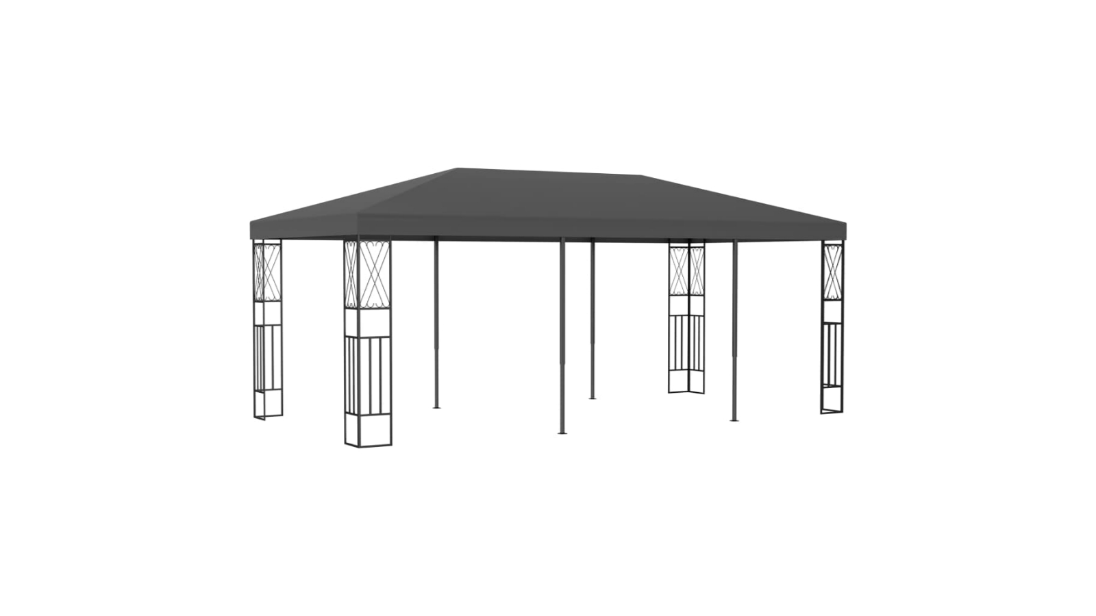 vidaXL Fabric 3 x 6 m Gazebo - Anthracite