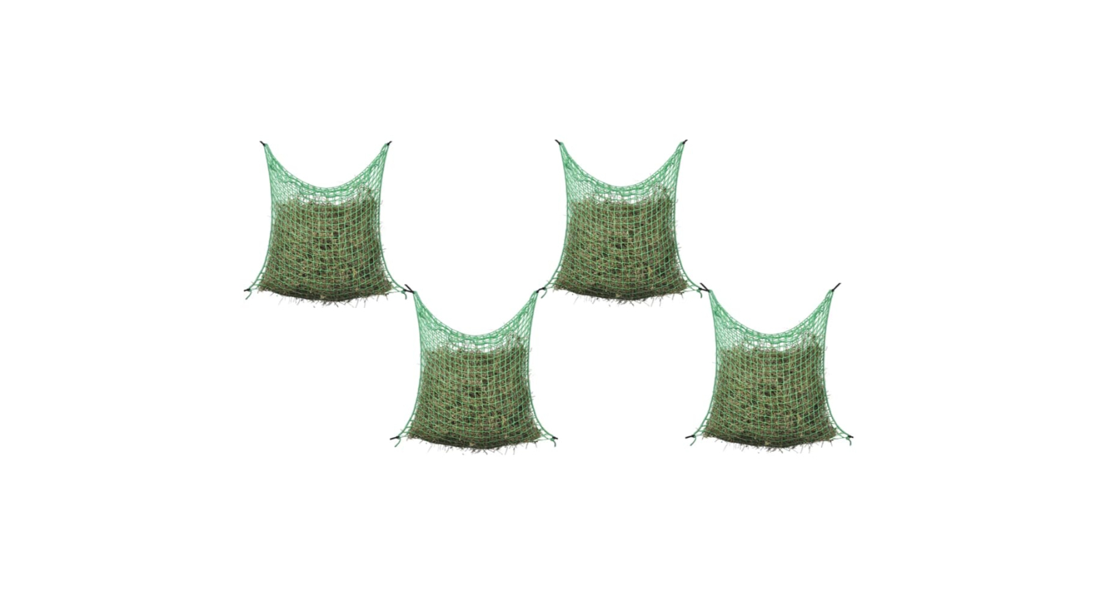 vidaXL 4 Piece Square Hay Net - 0.9 x 1metre