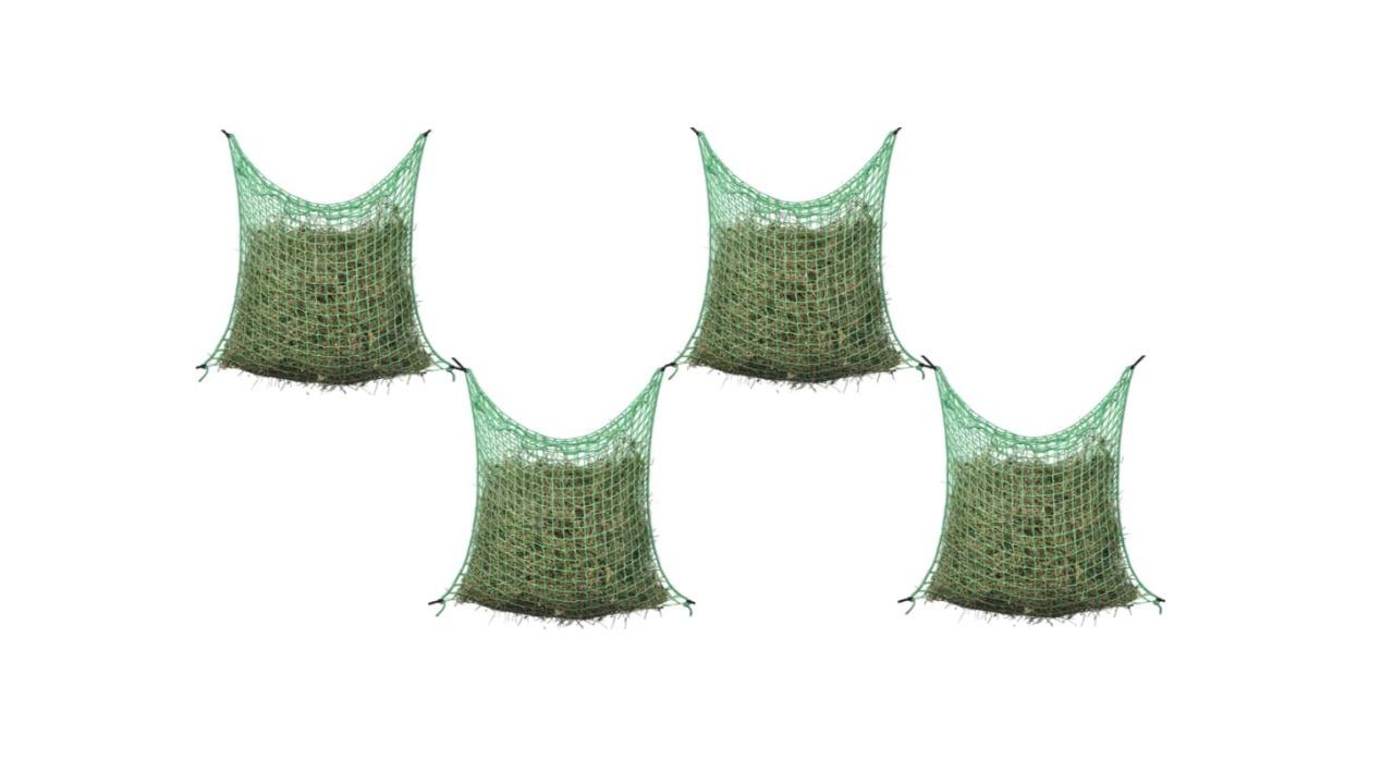 vidaXL 4 Piece Square Hay Net - 0.9 x 1.5metre