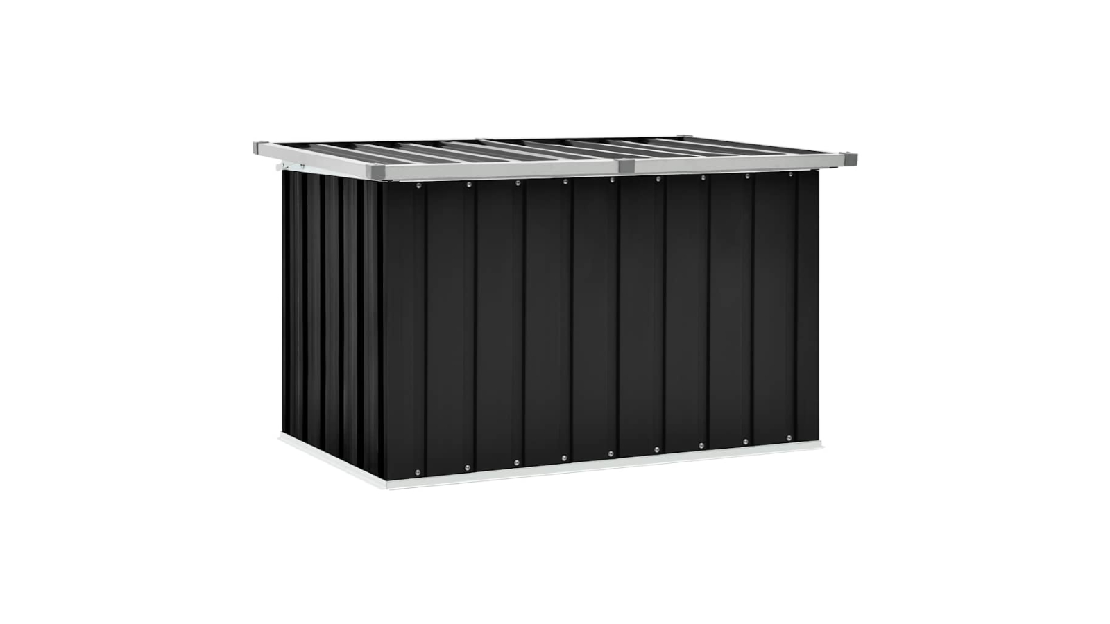 vidaXL Anthracite 109 x 67 x 65cm Garden Storage Box