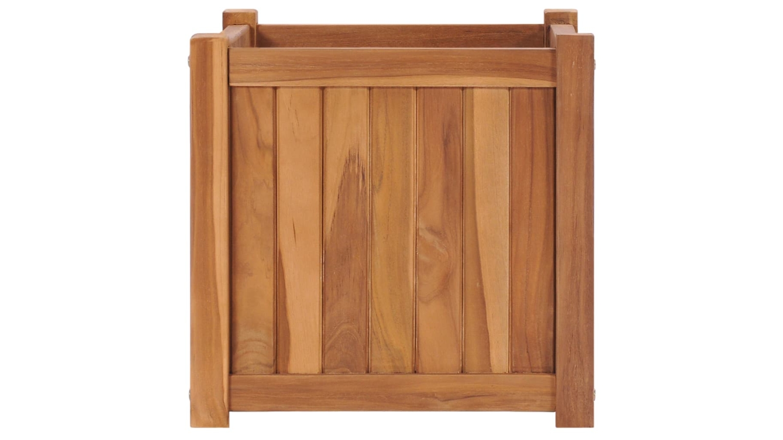 vidaXL Solid Teak Wood Raised Bed - 40 x 40 x 40cm 