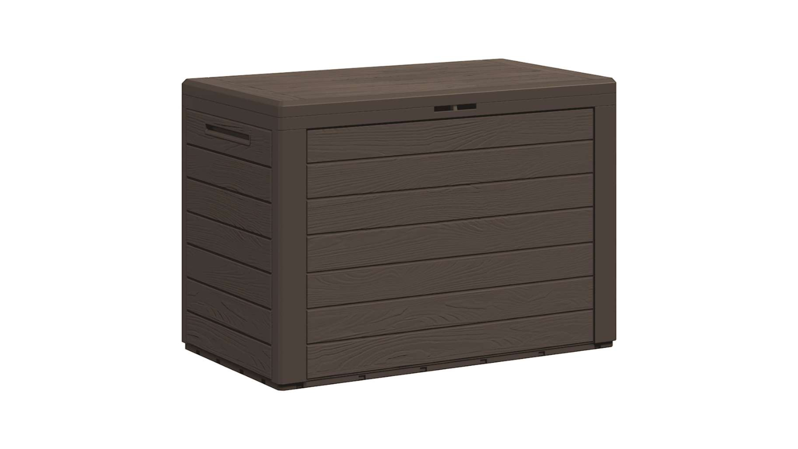 vidaXL Brown 78 x 44 x 55cm Garden Storage Box