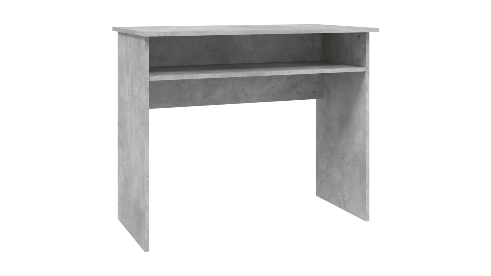 vidaXL Concrete Grey Engineered Wood Desk - 90 x 50 x 74cm