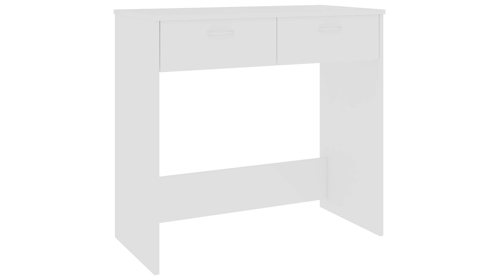 vidaXL White Engineered Wood 80 x 40 x 75cm Desk