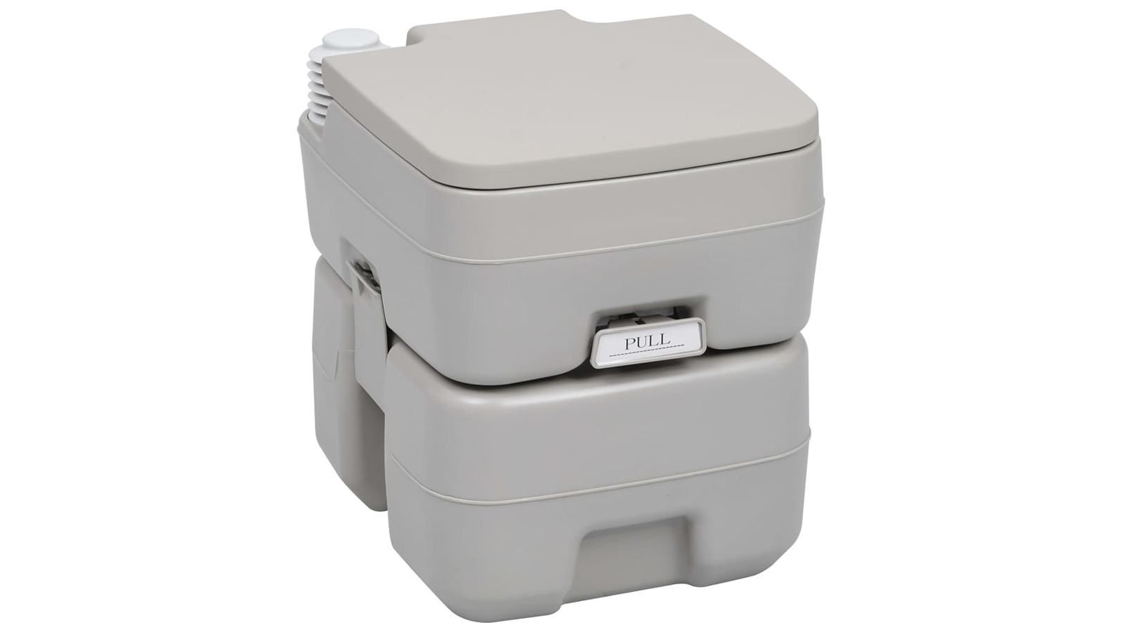 vidaXL 20 + 10 Litre Portable Camping Toilet