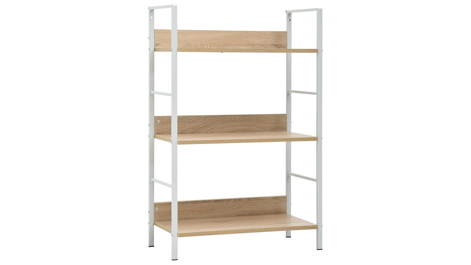 vidaXL 3-Layer Oak Engineered Wood 60 x 27.6 x 90.5cm Bookshelf