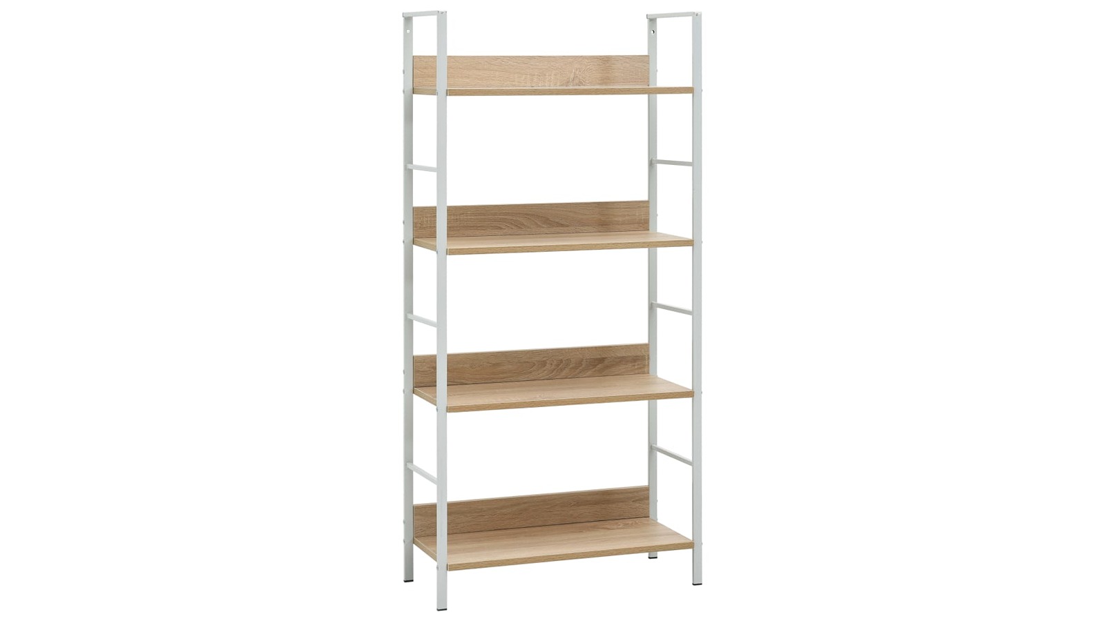 vidaXL 4-Layer Oak Engineered Wood 60 x 27.6 x 124.5cm Bookshelf