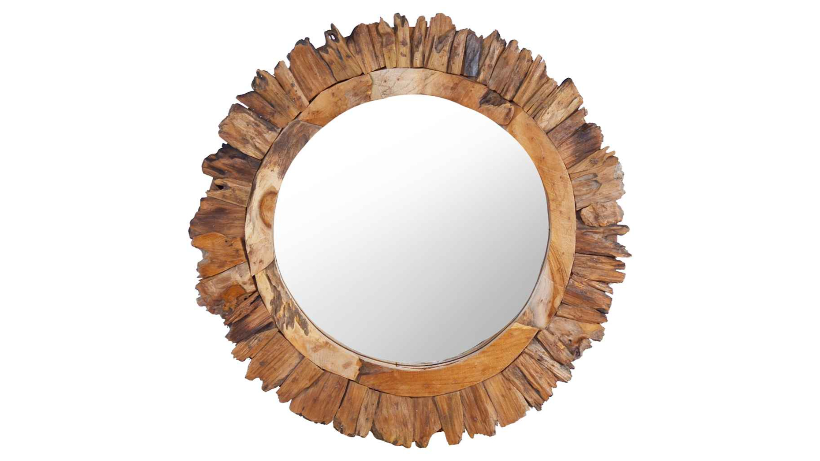 vidaXL Round 60cm Wall Mirror
