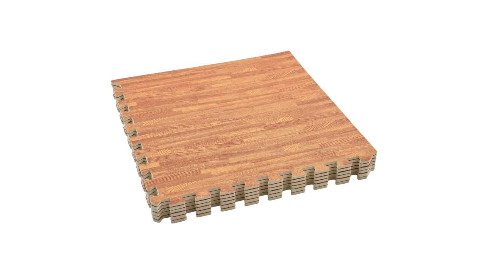 vidaXL 6 Piece Wood Grain EVA Foam 2.16sqm Floor Mat