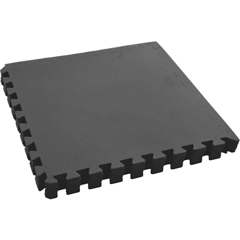 vidaXL 6 Piece Black EVA Foam 2.16sqm Floor Mat