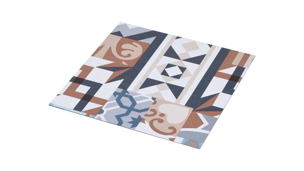 vidaXL 55 Piece 5.11SQM PVC Flooring Plank - Mono Pattern