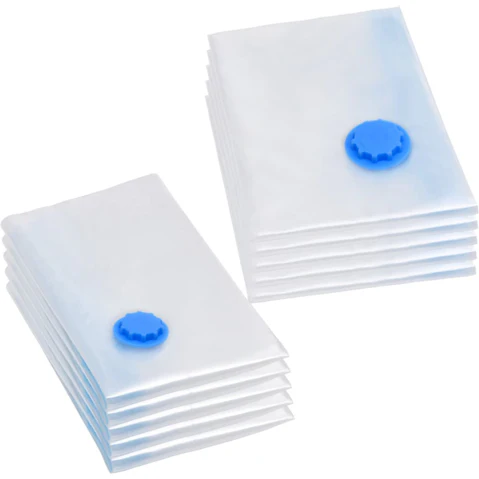 vidaXL 10 Piece Vacuum Travel 2 Sizes Storage Bag