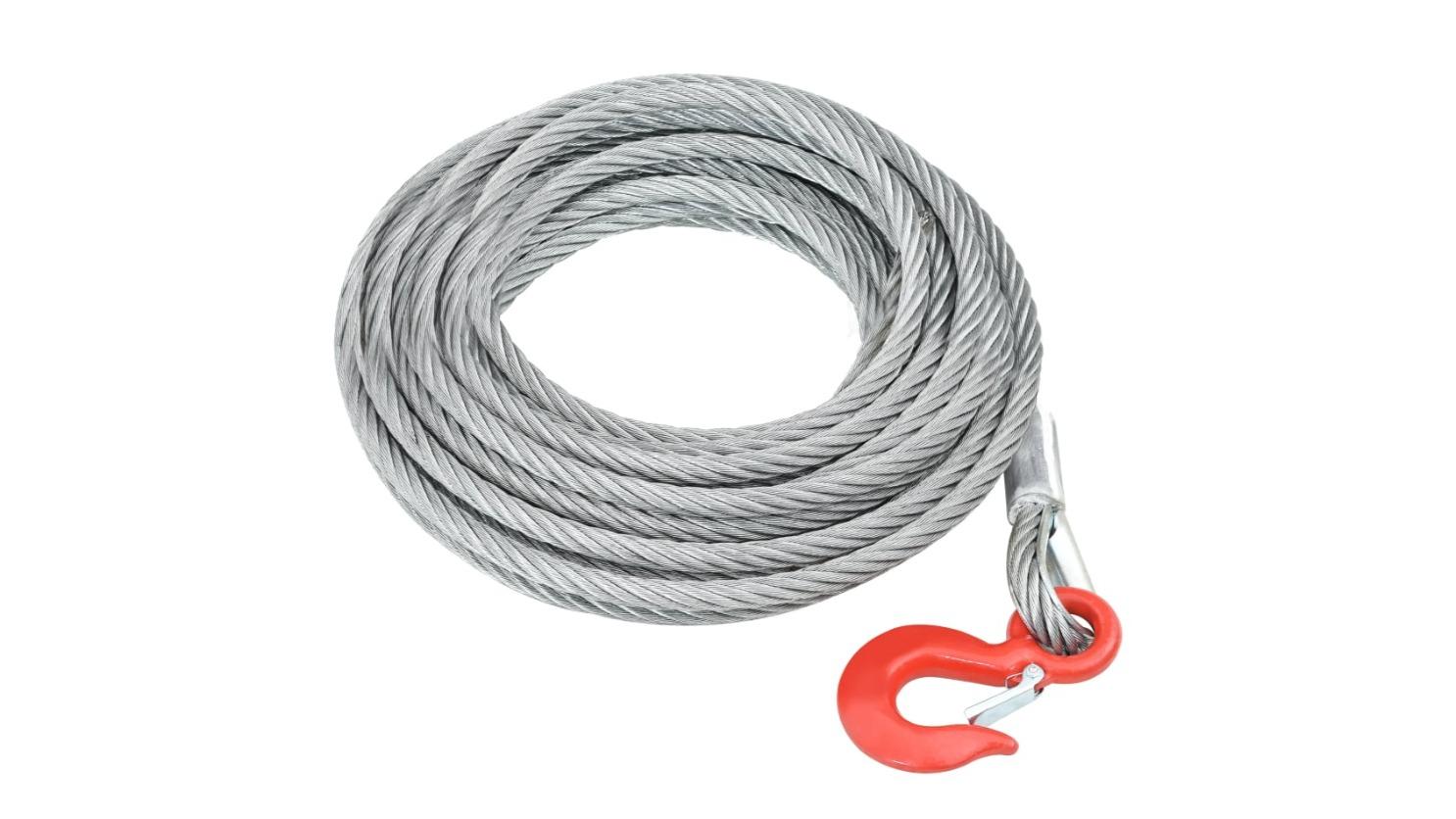 vidaXL 3200kg Wire Rope Cable - 20metre
