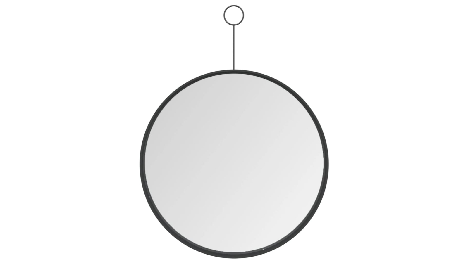 vidaXL Hanging Mirror with Hook - 30cm
