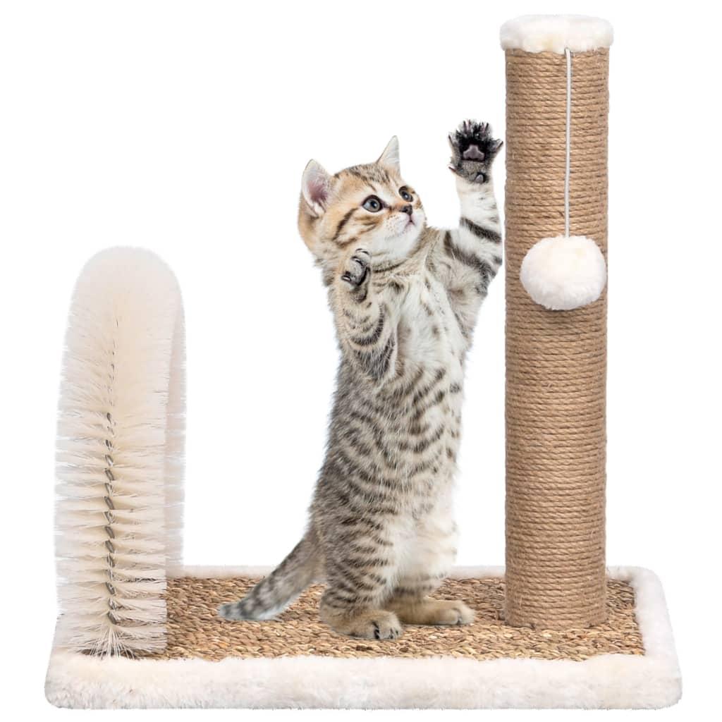 CAT TREE WITH ARCH GROOMING BRUSH Harvey Norman