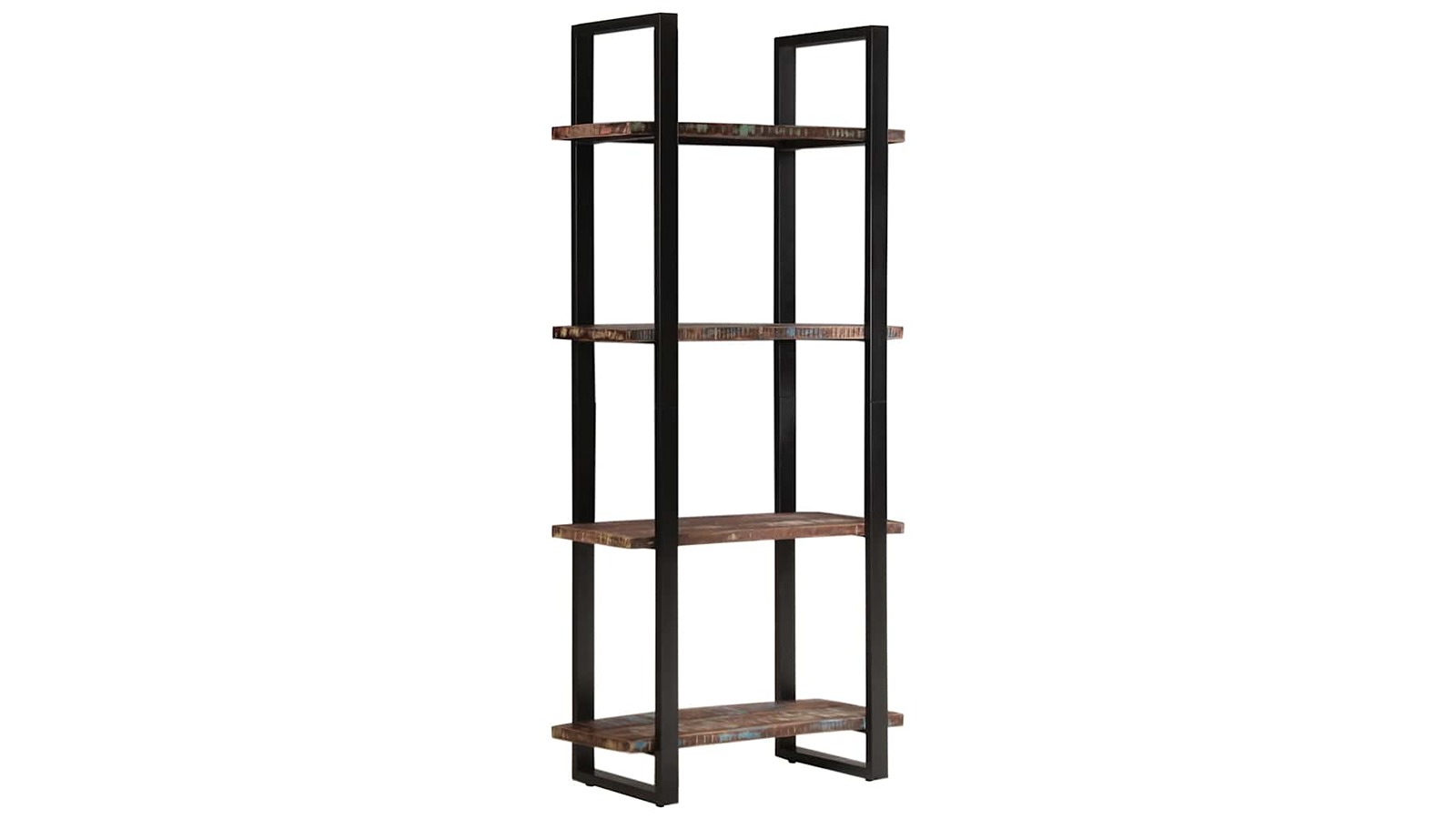 vidaXL 4-Tier Solid Reclaimed Wood 80 x 40 x 180cm Bookcase