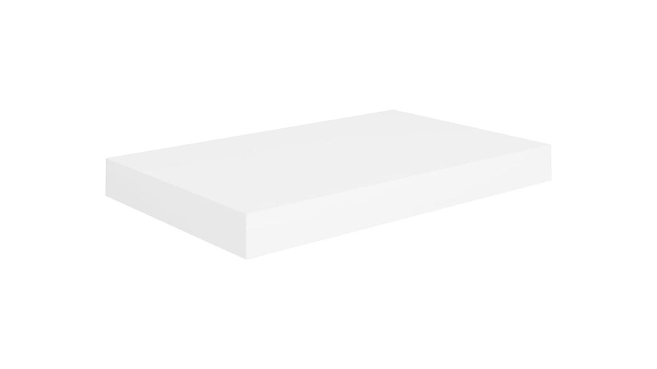 vidaXL White MDF Floating Wall Shelf - 40 x 23 x 3.8cm