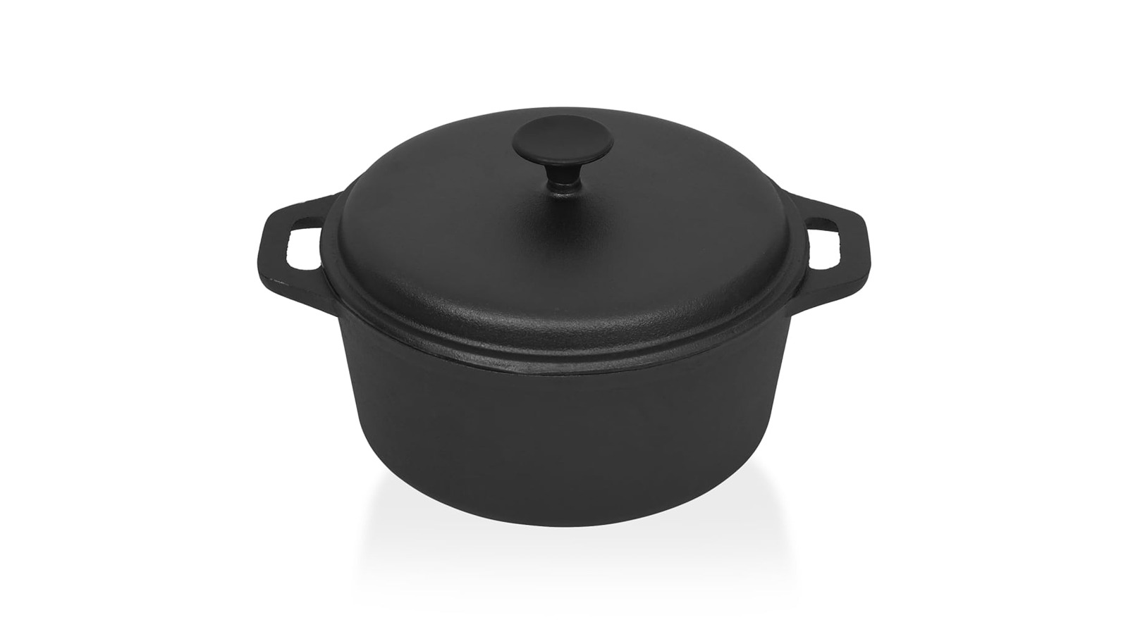 vidaXL Cast Iron 26.5cm Pot