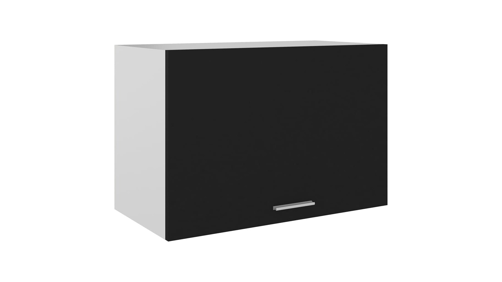 vidaXL Black Engineered Wood 60 x 31 x 40cm Lyon Hanging Cabinet