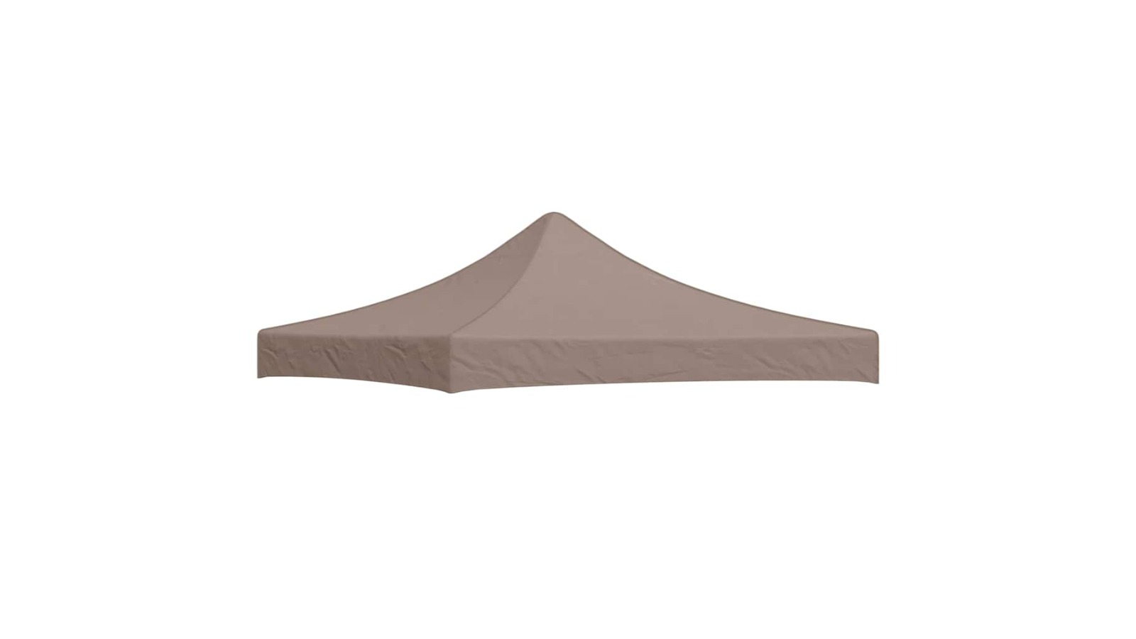 vidaXL Taupe 270SQM Party Tent Roof - 3 x 3m