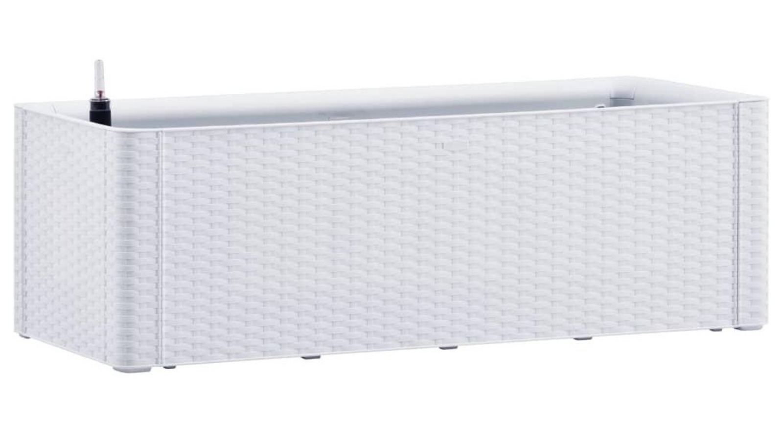 vidaXL Garden Raised Bed with Self Watering System White - 100 x 43 x 33cm