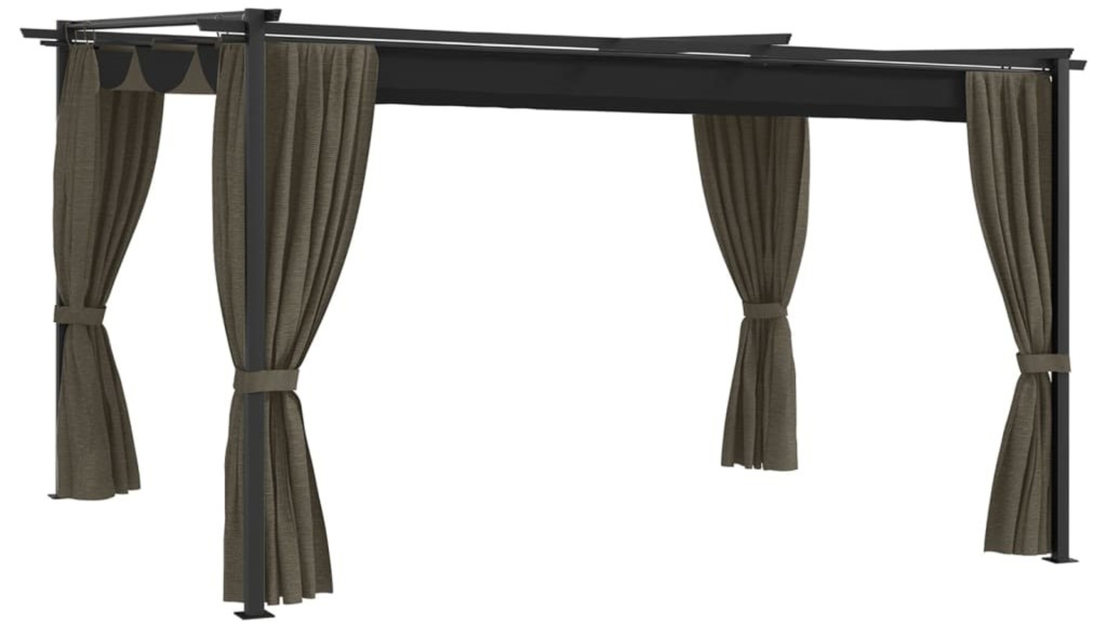 vidaXL 4 x 3metre Gazebo - Taupe